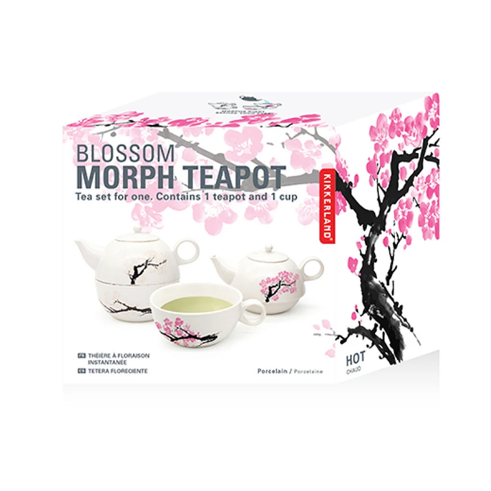 Kikkerland Blossom Morph Teapot