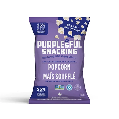 Purplesful Sea Salt Popcorn - 136g