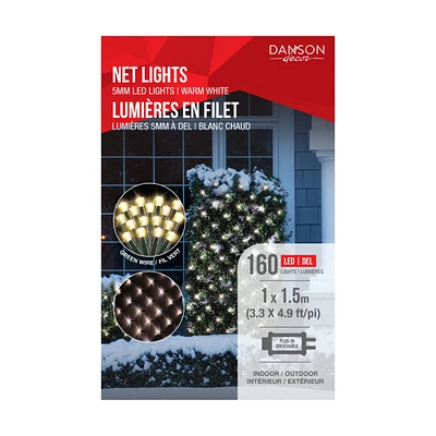 Danson Decor Net Light - Warm White - 160 Lights