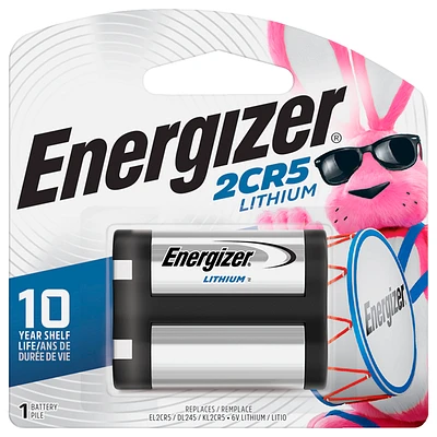 Energizer 6V Lithium Battery Single EL2CR5
