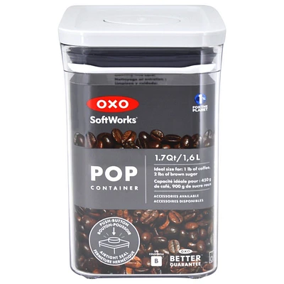 OXO SoftWorks Pop Container - Rectangle Short - 1.6L