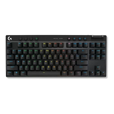 Logitech G PRO X TKL Mechanical Wireless Illuminated Keyboard - Black - 920-012127