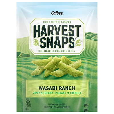Harvest Snaps Green Pea Crisps - Wasabi Ranch - 94g
