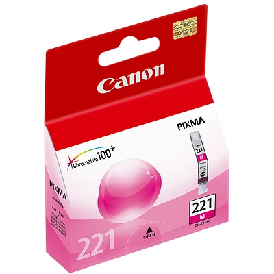 Canon CLI-221M Ink Cartridge - Magenta