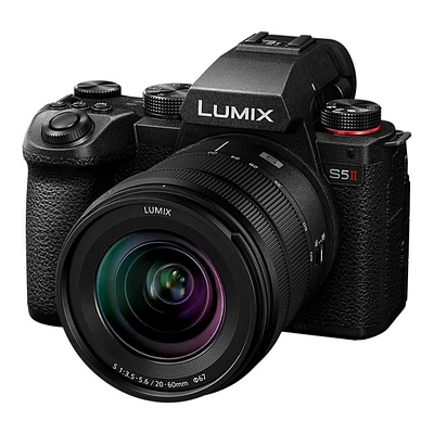 Panasonic Lumix DC-S5M2K Full Frame Mirrorless Digital Camera with 20-60mm F3.5-5.6 Lens
