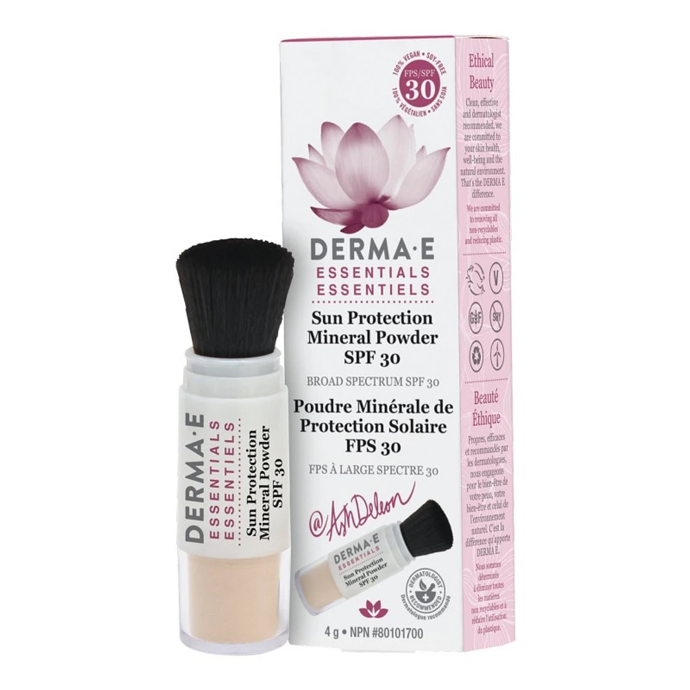 Derma E Essentials Sun Protection Mineral Powder - SPF30