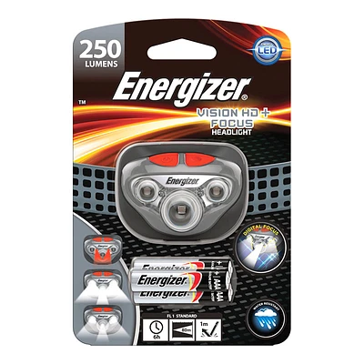 Energizer Vision HD & Focus Headlight - HDD32E/250