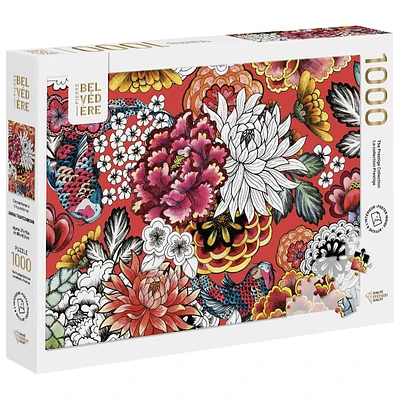 Pierre Belvedere The Prestige Collection Puzzle - Chrysanthemums - 1000 pieces