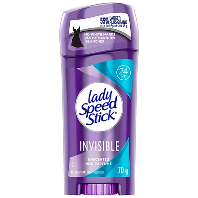 Lady Speed Stick Invisible Anti-Perspirant - Unscented - 70g