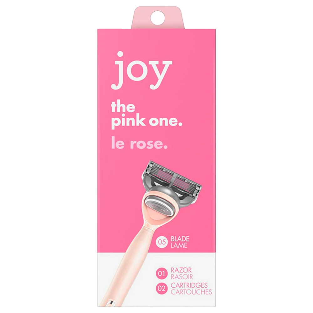 Joy The Pink One Razor Blade & Cartridges - 2s