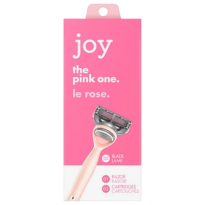 Joy The Pink One Razor Blade & Cartridges - 2s