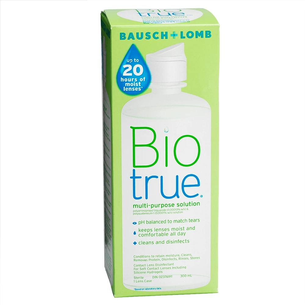 Bausch & Lomb Bio True Multi-Purpose Solution - 300ml