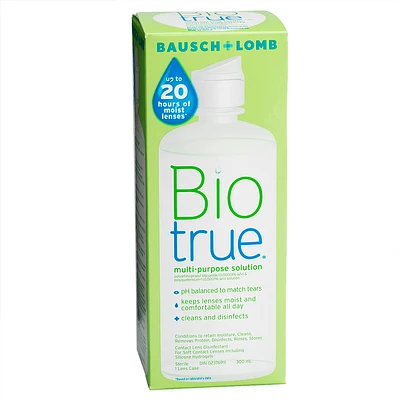 Bausch & Lomb Bio True Multi-Purpose Solution - 300ml