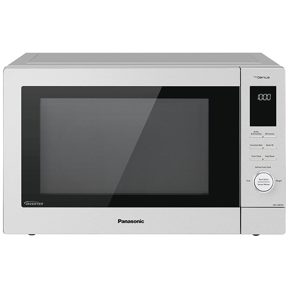 Panasonic Slimline Combination Inverter Microwave Oven with Air Fryer - Stainless - NNCD87KS