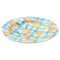 Collection by London Drugs Salad Plate - Peaches - 22.9cm