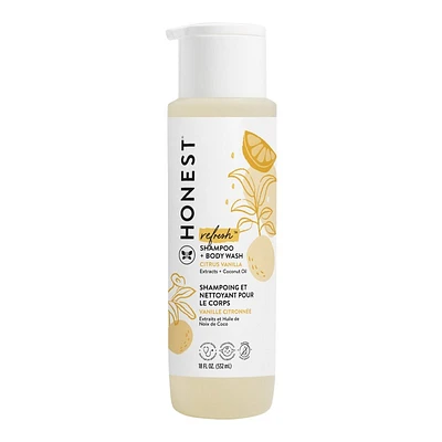 Honest Refresh Shampoo + Body Wash - 532ml