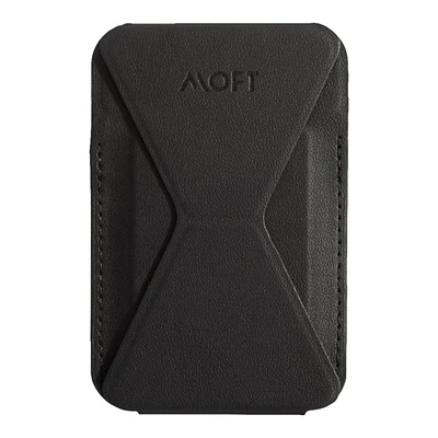 MOFT Phone Stand & Wallet for Apple iPhone - Jet Black