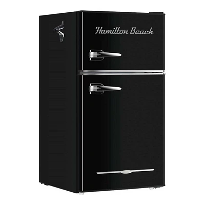 Hamilton Beach Retro 3.2 Cu. Ft. Two Door Refrigerator/Freezer