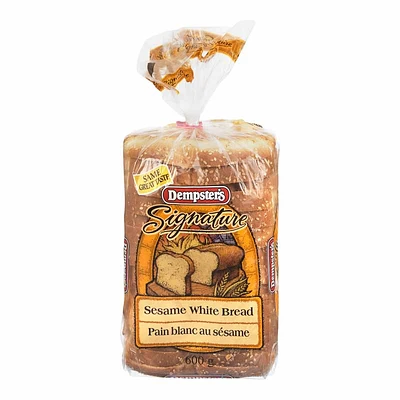 Dempster's Signature Sesame White Bread - 600g