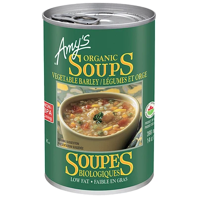 Amy's Organic Soup - Vegetable Barley - 398ml