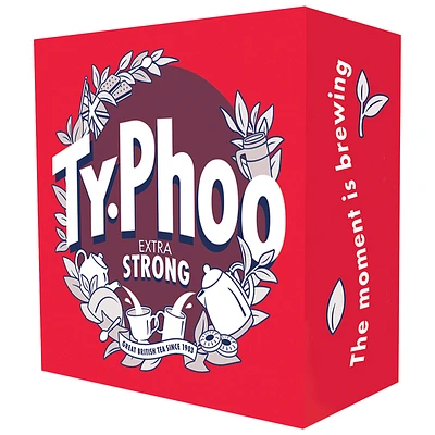 Typhoo Extra Strong Tea - 80s