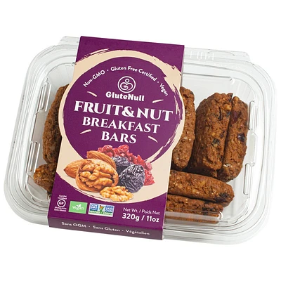 Glutenull Fruit & Nut Breakfast Bars - 320g