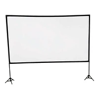 RCA 120-in Projection Screen - Silk White - RPJ144