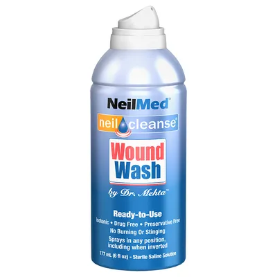 NeilMed Neil Cleanse Wound Wash by Dr. Mehta – 177ml