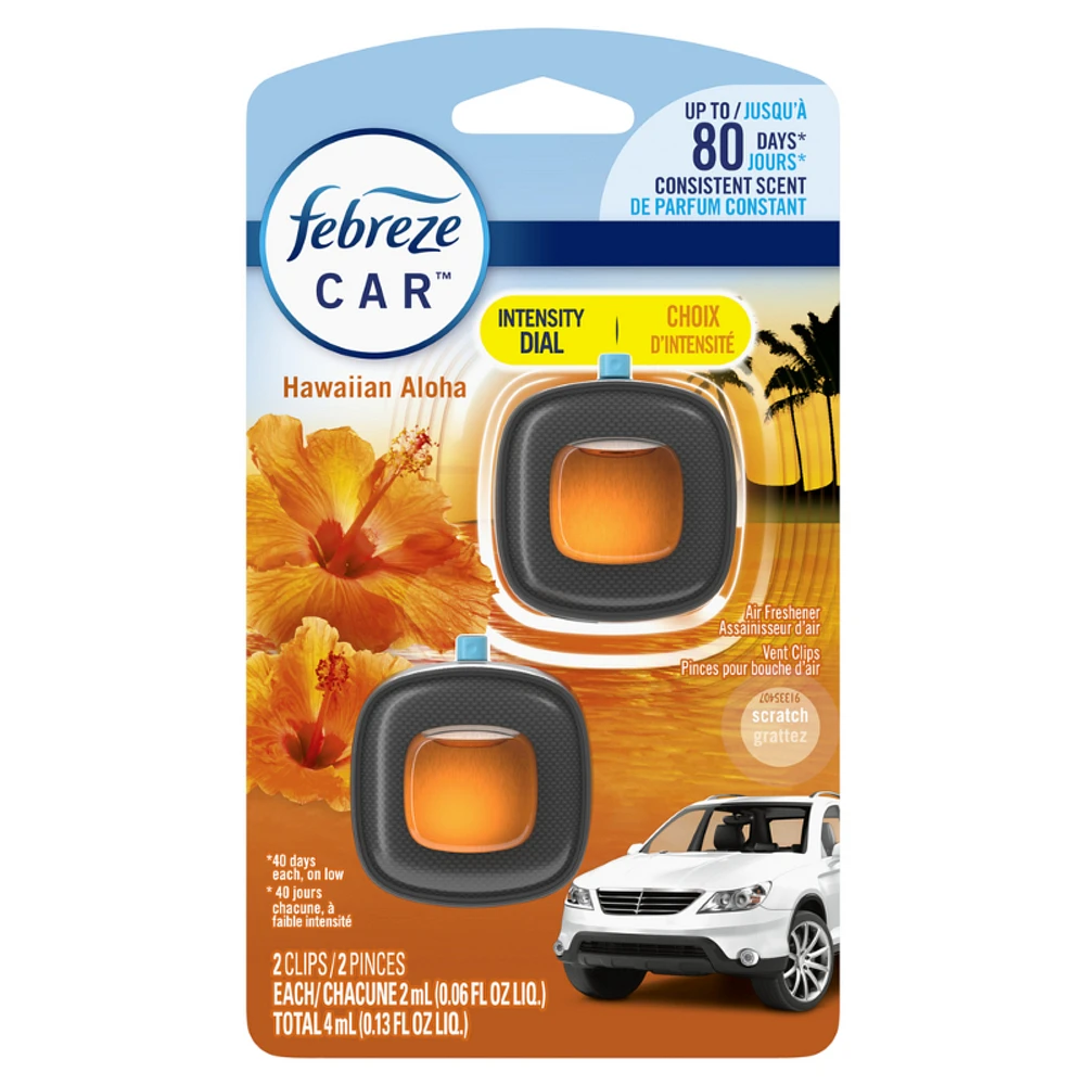 Febreze Auto Hawaiian Aloha - 2 Count