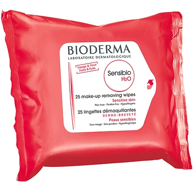 Bioderma Sensibio H2O Wipes - 25's