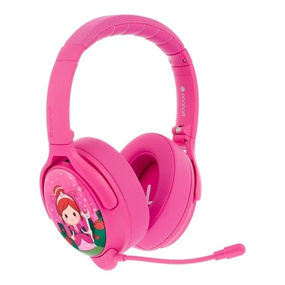 BuddyPhones Cosmos+ Kids Bluetooth Headphones - Rose Pink - BT-BP-COSMOSP-PINK