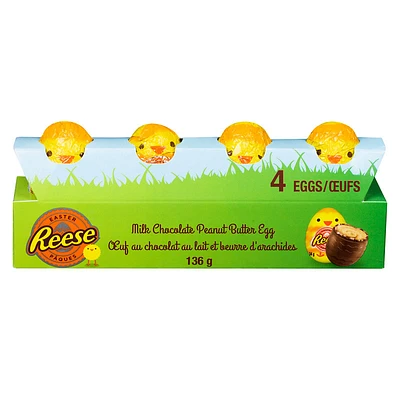 Reese Milk Chocolate Peanut Butter Eggs - 4 pack