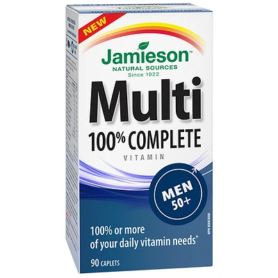 Jamieson Multi 100% Complete Vitamin - Men 50+ - 90s