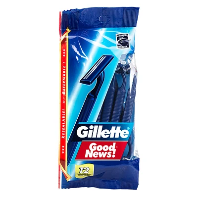 Gillette Good News Razors - 12s