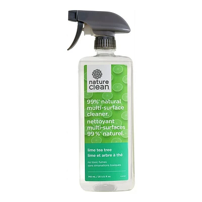 Nature Clean Multi-Surface Cleaner - Lime and Tea Tree - 740ml