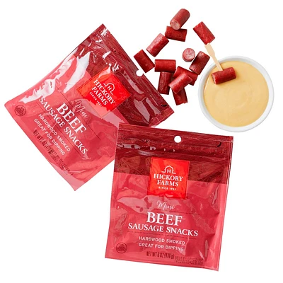 Hickory Farms Mini Beef Sausage Snacks - 225g