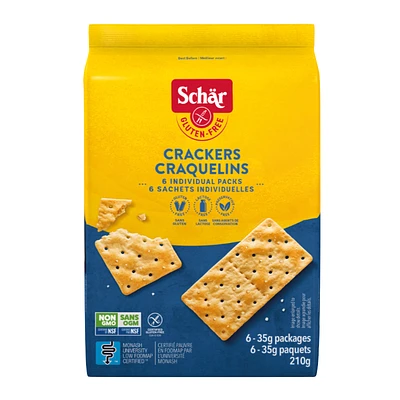 Schar Gluten Free Crackers - 210g