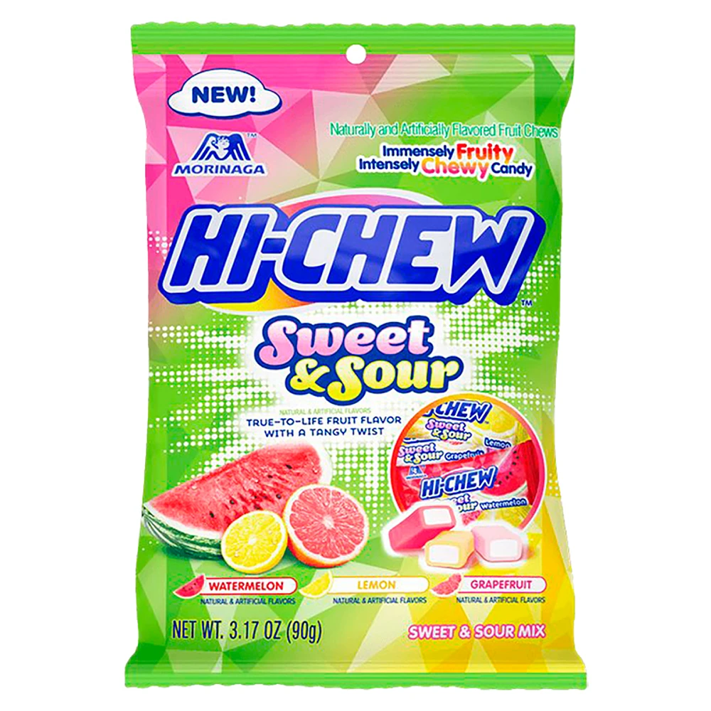 Hi-Chew Sweet & Sour Candy - 90g