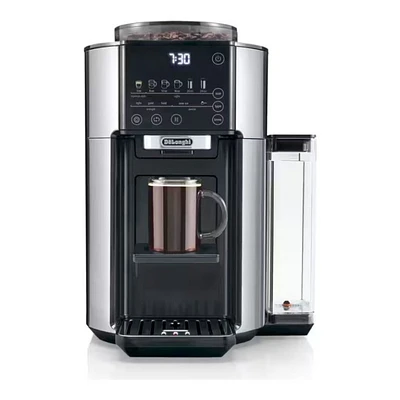 De'Longhi TrueBrew Automatic Coffee Machine - Silver Black - CAM51025MB