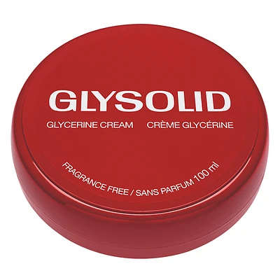 Glysolid Glycerine Cream - Fragrance Free -100ml