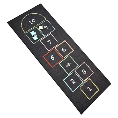 Wonder and Wise Hip Hopscotch Playmat - 80x30in