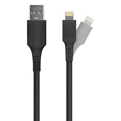 Logiix Sync & Charge 1.2M Anti-Stress Lightning Cable