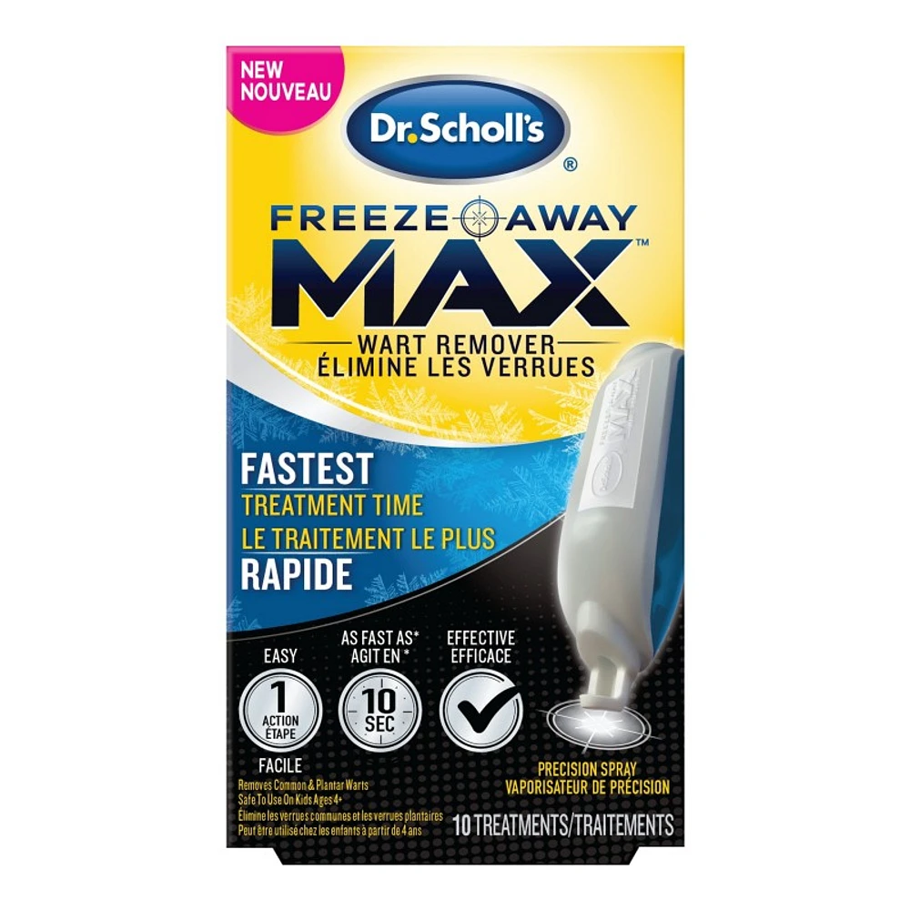 Dr. Scholl?s Freeze Away Max Wart Remover - 10?s