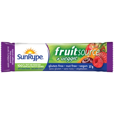 SunRype FruitSource + Veggie - Wildberry - 37g
