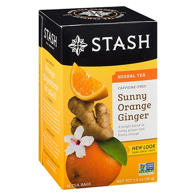 Stash Tea - Orange Ginger - 18's