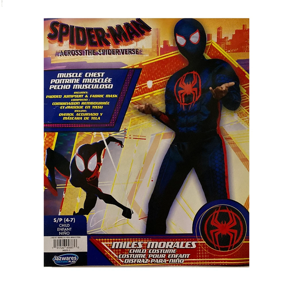 Spider-Man Across the Spider-Verse Miles Morales Child Halloween Costume