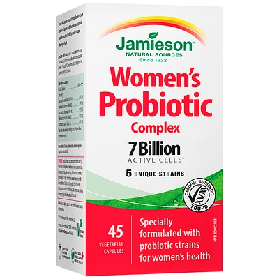Jamieson Women's Probiotic Complex - 7 Billion Active Cells - 45s