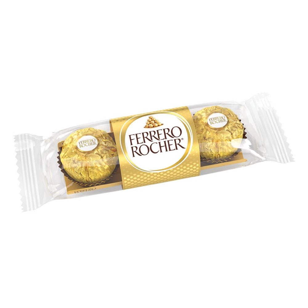 Ferrero Rocher Fine Hazelnut Milk Chocolate - 3's/37.5g