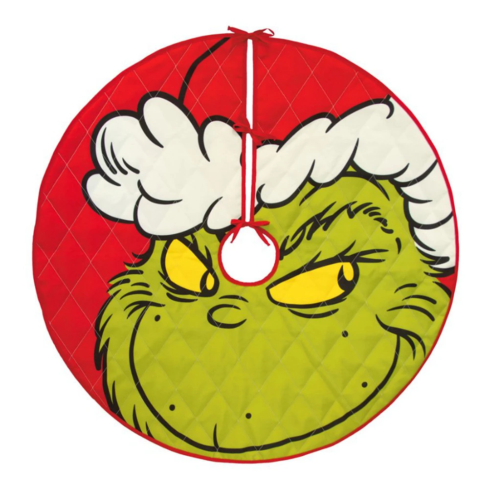 Hallmark Ornaments Dr. Seuss's The Grinch Christmas Tree Skirt