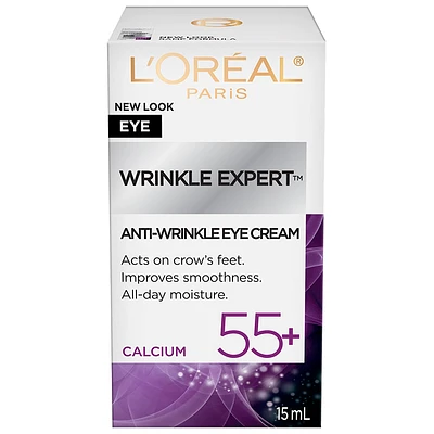 L'Oreal Wrinkle Expert Anti-Wrinkle Cream 55+ Calcium - Eye - 14g